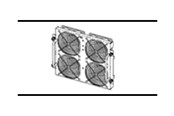 Chassi fläkt - APC - fan unit - Chassi fläkt - W0G-9646