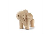 Decoration - Kay Bojesen - Elephant mini - Oak - H9.5 cm - 39242