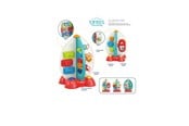 Babyleksaker - Happy Baby Busy Board Rymdraket med Ljus och Musik - 502257