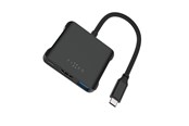 USB Hub - FIXED Quadry Hub 5in1 Multiport USB-C Hub 4K/6OHz Space Black USB Hub - FIXHU-QR-BK