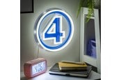 Merchandise - Paladone - Fantastic 4 Wall Mountable LED Neon Light - Lampa - PP14789MUVN