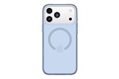 Mobile - Covers & Cases - OtterBox Symmetry Clear MagSafe Camera Control Apple iPhone 17 Pro Max Silver Glade - blue - 77-98874
