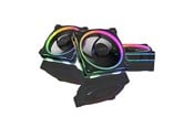 Chassi fläkt - ASUS Prime MR120 Fan ARGB Black 3in1 - Svart med RGB LED - 90DA00I0-B09020