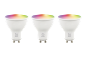 Smarta Hem - Deltaco Smart LED-bulbs GU10 RGB Wi-Fi 4.7 W 3-pak - SH-LGU10RGB02-3P