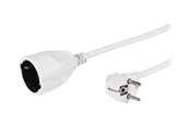 Strömkabel (extern) - Vivanco SKV 3 W - power extension cable - power to power - 3 m - 4008928072808