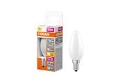 Glödlampor - Osram LED-glödlampa LED Comfort candle frosted 470lm 3.4W/927 (40W) dimmable E14 - 4058075602779