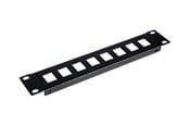 Nätverks tillbehör - Equip patch panel (empty) - 1U - 10" - EZKP-10-B