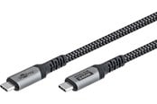 USB-kabel - Pro USB-C <-> USB-C - 1.8m - 240 Watt Power Delivery - USB 4.0 / Thunderbolt 4 - Svart - PUSB4-40-AC-SBG-1.8M