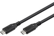 USB-kabel - Pro USB-C <-> USB-C - 1.8m - 240 Watt Power Delivery - USB 4.0 / Thunderbolt 4 - Svart - PUSB4-40-AC-B-1.8M