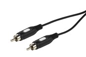 Ljudkabel - Vivanco Audio Cable 1xRCA Male 2.5m Black - 4008928460223