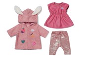 Dockor & Tillbehör - Baby Born Coat Set with Dress 43cm - 840740