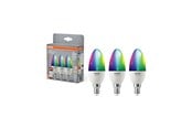 Smarta Hem - Osram SMART+ frosted candle 470lm 4.9W/RGBW frosted E14 3-pack - 4099854529863