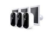 Smarta Hem - Arlo Essential 3 2K solpanelssäkerhetskamera (3 kameror) - VMK3380-100EUS