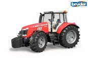 Leksaksbil - Bruder Massey Ferguson 7624 traktor leksak - BR3046