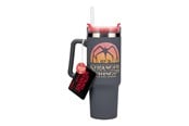 Merchandise - Paladone - Stranger Things 5 900ml Insulated Cup and Straw - Muggar - PP14605ST