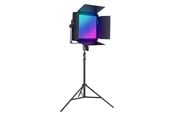 Foto & Video Tillbehör - Neewer RGB1200 LED Kit 2 Lamps 60W 2500-8500K with Tripods and Barndoors - B0BYMT6NQG