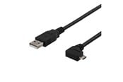 USB-kabel - Deltaco USB-302D - USB cable - USB to Micro-USB Type B - 2 m - USB-302D
