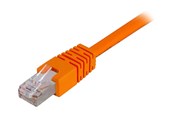 Nätverkskabel - Deltaco LAN CAT 6 - F/UTP - Orange - 0.7 meter - STP-607-OR
