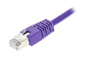 Nätverkskabel - Deltaco LAN CAT 6 - F/UTP - Lila - 1meter - STP-611P
