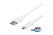 USB-kabel - Deltaco - USB-C cable - USB to 24 pin USB-C - 50 cm - USBC-1008