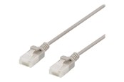Nätverkskabel - Deltaco patch cable - 1.5 m - grey - Grå - 1meter - UUTP-1030