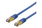 Nätverkskabel - Deltaco SFTP-63BAH - patch cable - 3 m - blue - Blå - 3m - SFTP-63BAH