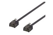 Nätverkskabel - Deltaco patch cable - 3 m - black - Svart - 3m - UUTP-2057