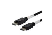 Displaykabel - Deltaco - DisplayPort cable - DisplayPort to DisplayPort - 50 cm - DP80-1005