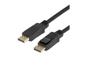 Displaykabel - Deltaco - DisplayPort cable - DisplayPort to DisplayPort - 2 m - DP-1020D-FLEX