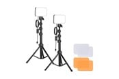 Foto & Video Tillbehör - Neewer BP66 Studio Lighting Kit with Two LED Lamps Filters and Tripods - B0DJXMFRN2