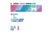 Tangentbord - Glorious GPBT Gradient Keycaps - Daydream - DE Qwe - GLO-KB-ACC-KC-GPBT-GR-DAYD-DE