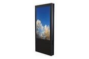 Väggfäste, AV-Möbel - HI-ND stand - totem - for digital signage LED panel - dual sided - black - Max - recommended for 55" - DT5500-V1-02