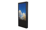 Väggfäste, AV-Möbel - HI-ND stand - totem - for digital signage LED panel - dual sided - black - Max - recommended for 65" - DT6500-V1-02
