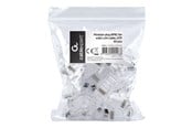 Nätverkskabel - Gembird Cablexpert network connector - Genomskinlig - LC-8P8C-001/50