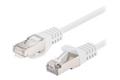 Nätverkskabel - Lanberg patch cable - 1.5 m - white RAL 9010 - Vit - 1m - PCF6-20CC-0150-W