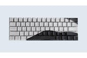 Tangentbord - Wooting Magnetic Waves ANSI Keycaps - Black & White edition - Knappsats - Engelska (US) - Svart - KC2-US2-MGW-BW01