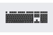 Tangentbord - Wooting PBT ISO (UK) & ANSI (US) Keycaps - Just Black - Knappsats - Engelska (US) - Svart - KC3-USUK4-PDS-BK1