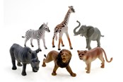 Figure - Pocket Money Safari animals 6 pcs - 71210