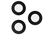 Smarta Hem - EGLO FUEVA-Z INBYGGD. SET Ø85 CCT/RGB 3X390LM 2700-6500K IP44 SVART - 31912