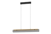 Smarta Hem - EGLO KOKOMO-Z LÅNGBORD RGBTW SVART/NATUR FSC - 900702