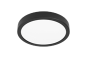 Smarta Hem - EGLO FUEVA 6-Z PLAFOND Ø210 RGB/CCT 11.2W 1400LM IP44 SVART - 901372