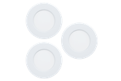 Smarta Hem - EGLO FUEVA 6-Z INBYGGD. SET Ø88 RGB/CCT 3X2,8W 1020LM IP44 VIT - 901429