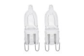 Glödlampor - EGLO Halogenglödlampa 40W 300° 460LM KLAR 2 ST G9 - 110299