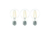 Glödlampor - EGLO LED-glödlampa A60 7W 806LM 2700K 3 ST KLAR E27 - 110302
