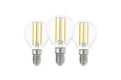 Glödlampor - EGLO LED-glödlampa P45 7W 806LM 2700K 3 ST KLAR E14 - 110303