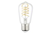 Glödlampor - EGLO LED-glödlampa ST48 SPIRAL 7.3W 806LM 2700K KLAR E27 - 110307