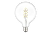 Glödlampor - EGLO LED-glödlampa G125 SPIRAL 7.3W 806LM 2700K KLAR E27 - 110317