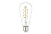 Glödlampor - EGLO LED-glödlampa ST64 SPIRAL 7.3W 806LM 2700K KLAR E27 - 110318