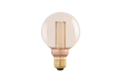 Glödlampor - EGLO LED-glödlampa G80 DECO 4W 200LM 1800K AMBER E27 - 113007