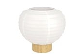 Lampor - EGLO SUMMERHILL BORD H200 E27 TRÄ/VITT PAPPER SKÄRM FSC - 44067